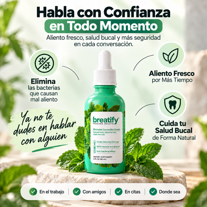 BREATIFY: Aliento fresco y Natural