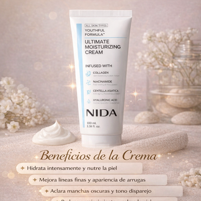Nida Youthful: Hidratación Profunda, Piel Joven  y Luminosa