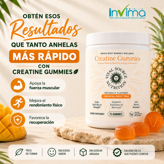 Vital Source Nutrition – Gomitas de Creatina